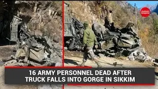 Sikkim army accident 16 dead 4 hospital #sikkimarmynews