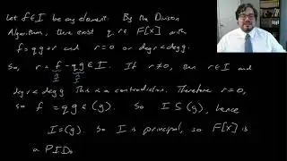 Principal Ideal Domains | Modern Algebra