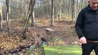 Disc Golf at Waveny - Full 18 only with an ESP Zone SS & my putters