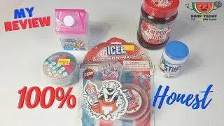 Five Below Store bought Slime Review! | Are They Worth It?🤔