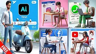 How to create Instagram Viral 3D Ai Social Media Images | Bing Image Creator Tutorial Free | Bing ai