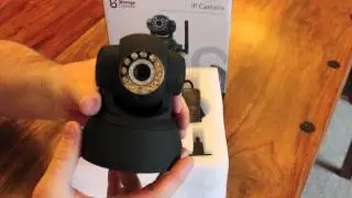 Storage Options IP Wireless Camera unboxing