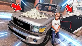 GTA V #21 ( الجار المليونير ) : اشتريت شاص للسباق النصابين