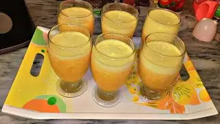 How to Make parfect peach drink  , aaru ka refreshing drink without efficiency