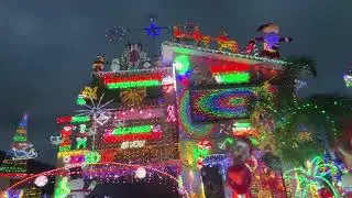 Christmas Lights at 12 Bedarra Crescent, Burpengary East (2025)