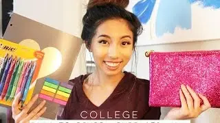 back to school supplies haul 2015 + college essentials // @ohdangdanii