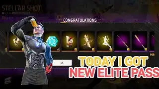 Today I Got New Elite Pass 😍 | Stellar Shot | Free Fire// DECEMBER 2025 Elite pass 