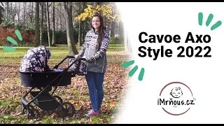 Kočárek Cavoe Axo Style 2022 - iMrňous.cz