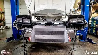 Treadstone Intercooler Custom Mounting! Trans Am WS6 Turbo Build with Vasko Speed Ep 4!