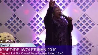 Evang. Esther Igbekele Live @ CAC Iwolerikan, Houston Tx, September 20 2019