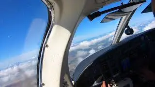 C414 | Mangrove Cay to Marsh Harbour | Approach and Landing
