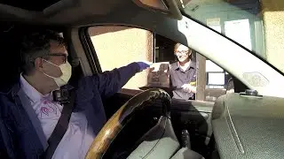 Burger King Online Order Drive-Thru Pickup, Double Whopper with Bacon, 2402 N Alvernon Way, Tucson