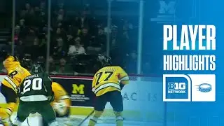 Charlie Stramel Goals Leader for Michigan State Spartans vs. Michigan Tech Huskies - Hockey | 12/29/