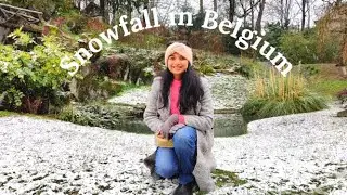 SNOWFALL IN GENT, BELGIUM ~ A MAGICAL START TO YEAR 2021 #snowfall #2021