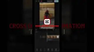 CapCut | Cross Opening Animation Tutorial 🔥 | Smooth Transition Effect #shorts #capcutedit #viral