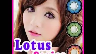 korean contact lens Nepal-Lotus Series-💮[-Kawai Barbie Lotus Green]
