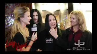 Lucy Vegas Interviews The Sin City Sinners at Vegas Rocks Magazine Awards