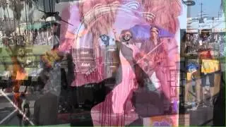 NORTON WISDOM , LILLY HADEN & SNAKE MAN LIVE VENICE BEACH