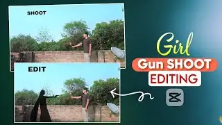 Instagram Trending Girl Gun Shut Video Editing | Ye Rooh Bhi Teri Song Reels Video Editing skeditor 