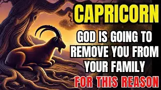 ♑✨ CAPRICORN &ndash; GOD IS GOING TO REMOVE YOU FROM YOUR FAMILY, FOR THIS REASON