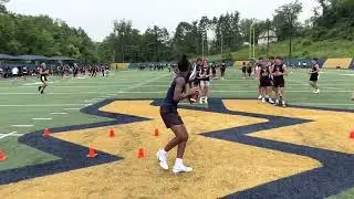 Offered QB TJ Wilcox throws at WVU Football camp