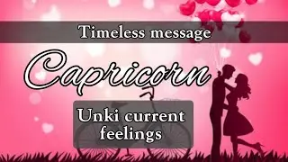 CAPRICORN ♑️ PERSON ON YOUR MIND CURRENT FEELINGS TIMELESS URDU/HINDI #tarot #reading 