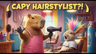 Would You Let Capy Cut Your Hair? ✂️💇🦫