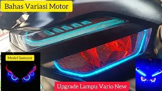 Modifikasi Vario 150 New #vario150 #vario #alismotor #projieled #variasi #variasilampu