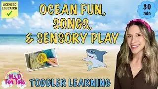 Ocean & Sea Animals Episode | Toddler Learning | Songs & Play