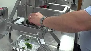 Easy Onion Slicer II jalapenos