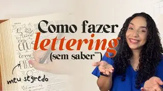 Minha T&eacute;cnica Secreta de Lettering na B&iacute;blia (Sem Brush Pen!)