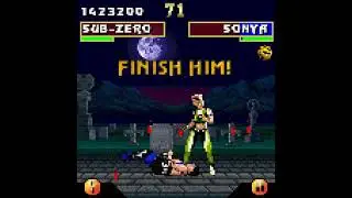 Ultimate Mortal Kombat 3 - All characters (Mobile)