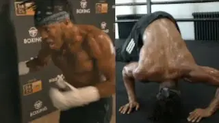 KSI new boxing footage and training footage