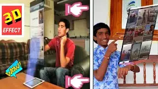 ZACH KING 3D HOLOGRAM | final cut king hologram trick | zach king inspirational video |Vishnu mamidi