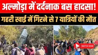 Almora Bus Accident: Passenger Bus Falls Into Deep Gorge Near Bhikiyasen, 7 Dead