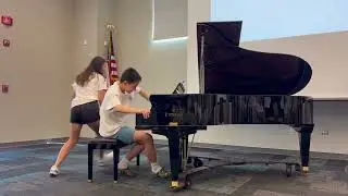 Hungrain Dance No  5 - performed by Abigail Song and Ethan Zhang
