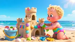 Sandbox Vehicle Adventure 🏖🚛🚲 | Learn Vehicles & Fun for Kids | Preschool Educational Video