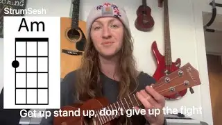 Learn a one chord song on ukulele in under 2 minutes! 