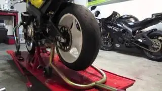 Yamaha R6R Rear Quick Change Video Demo