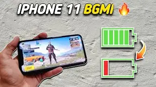 Unbelievable! iPhone 11 Pubg battery test 🔥