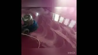 Rubber floor restoration, London