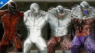 New Peter's Amazing Symbiote vs Best Venom Transformations In Marvel's Spider-Man 2