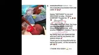 Actor Emeka Ike and his wife welcome baby girl in Germany  #trending #tinubu #baby