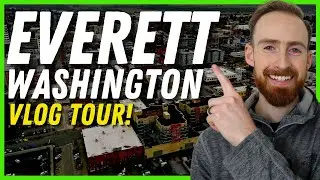What It's Like Living In Everett Washington | Everett VLOG TOUR | Moving To Seattle