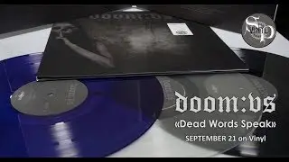 Doom:VS - Dead Words Speak (Vinyl Reveal) Solitude Productions, 2018
