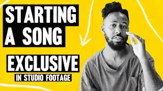EXCLUSIVE STUDIO FOOTAGE - Starting A Song | Music Industry Insights
