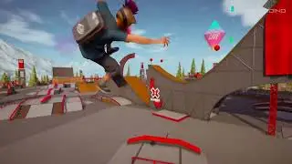 X Games Park Skate Insane Jumps!