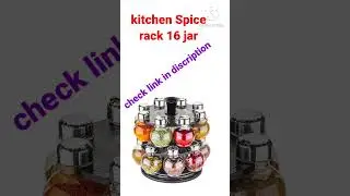 Amazon Kitchen Spice Rack 16 jar #kitchengadgets #shorts  #ytshorts #viral #pleasesubscribe 🙏