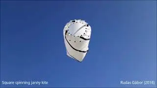 Homemade Square Spinning Janny kite (plans)