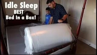 BEST Bed In a Box Idle Sleep Gel Foam and Gel Plush Mattress!